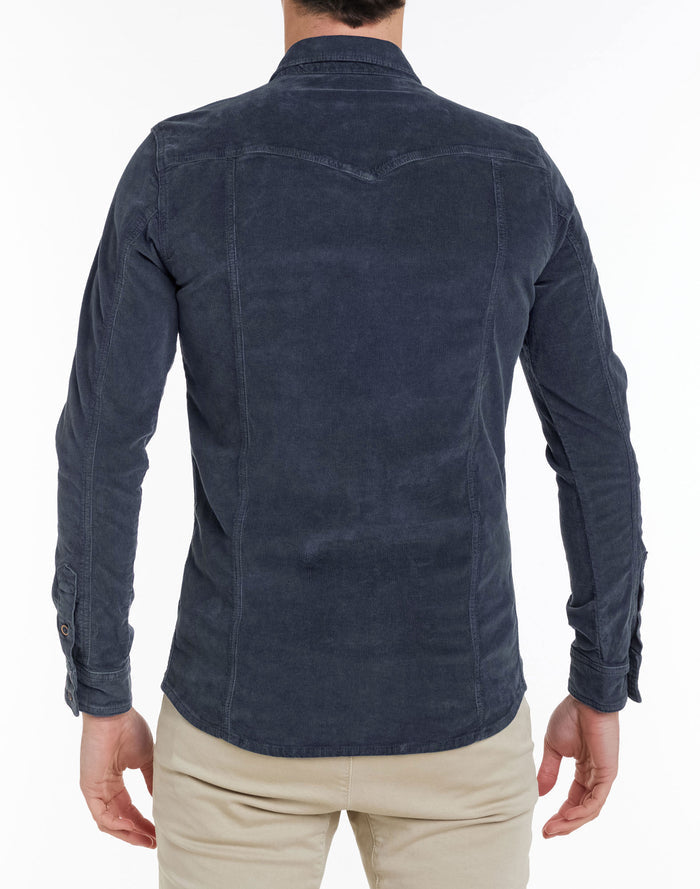 chemise velours deepnight PULLIN en cotton