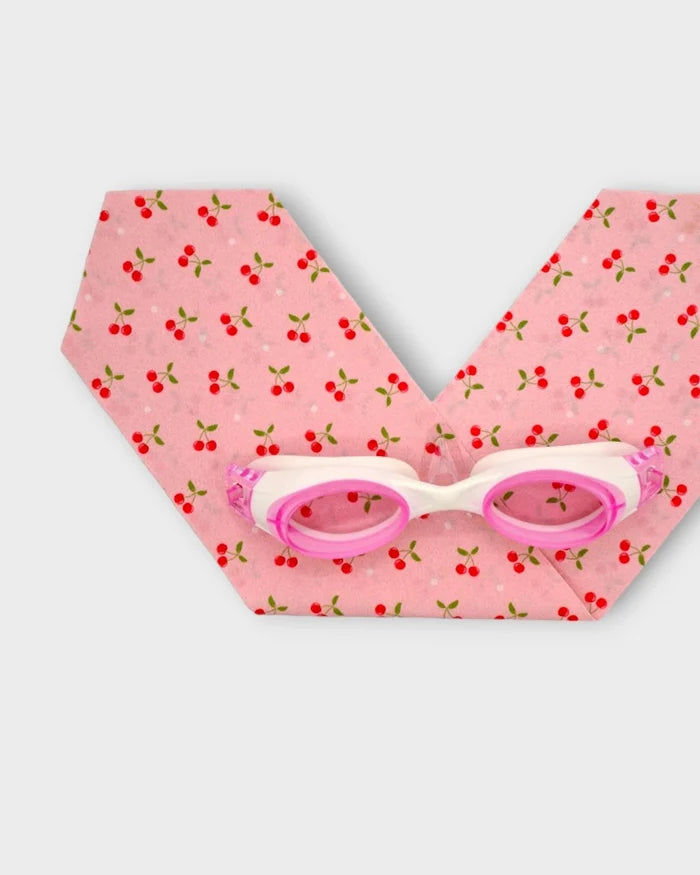Cherry Headband Pink Background image 1
