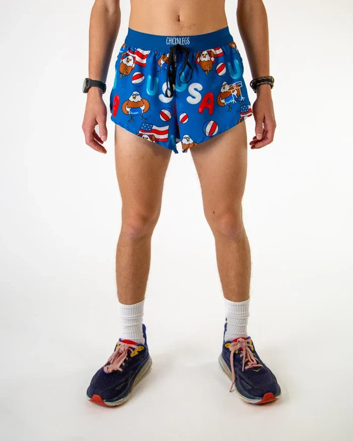 Chicknlegs -  Men's 2" Split Shorts