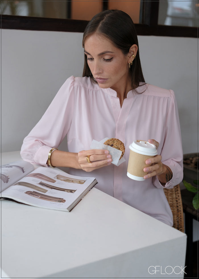 Chinese Collared Top - 070826
