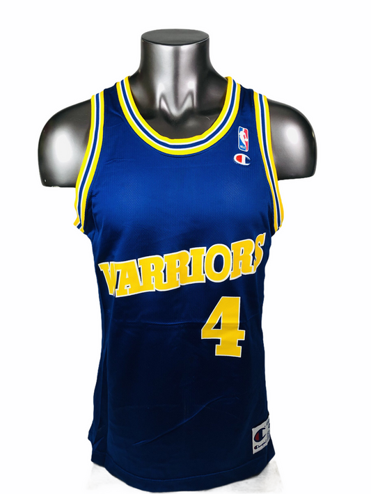 CHRIS WEBBER GOLDEN STATE WARRIORS VINTAGE 1990'S CHAMPION JERSEY ADULT 44