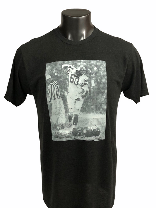 CHUCK BEDNARIK PHILADELPHIA EAGLES "CONCREATE CHARLIE" RETRO ADULT T-SHIRT