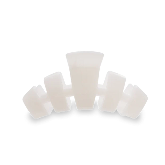 Classic Coconut White Medium Claw Clip
