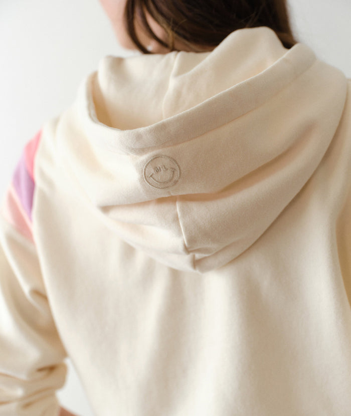 Cloud 9 Fleece Banks Hoodie - Antique White