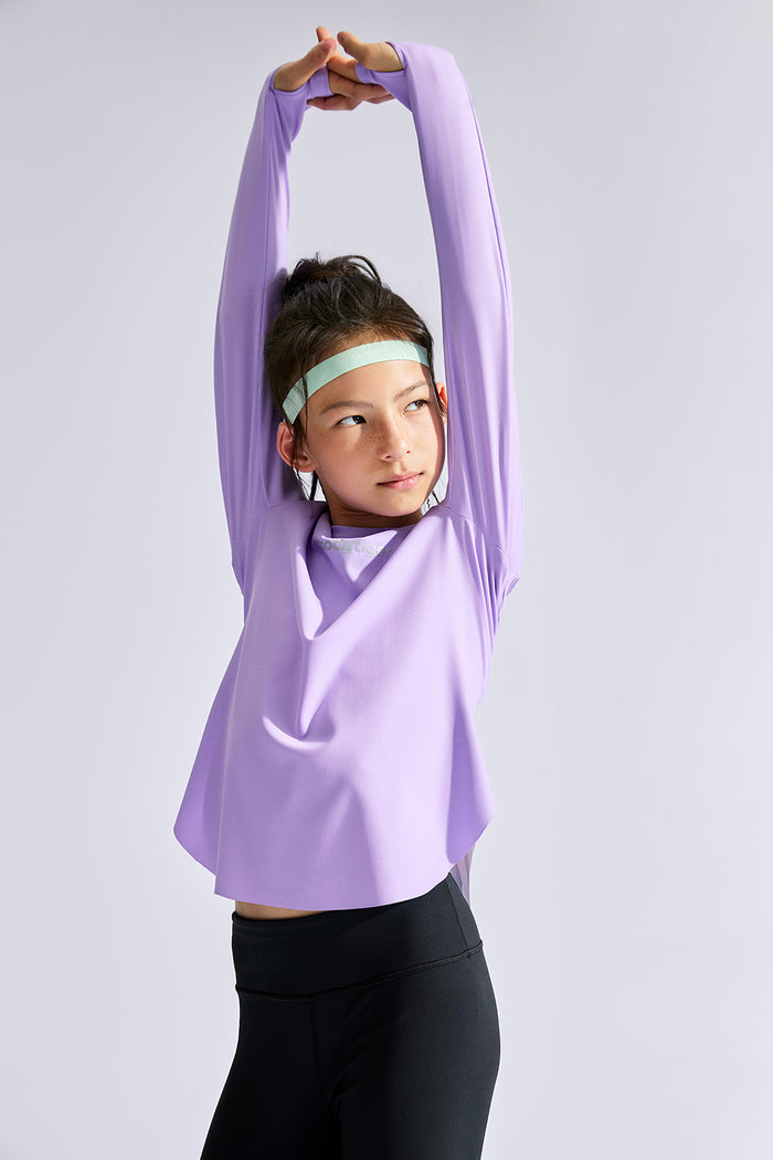 Long Sleeve Sport Tee **Whelan Purple**