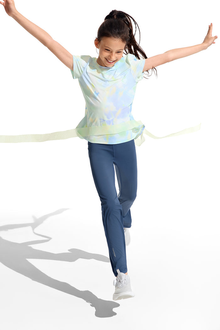 Cloudie Air Bootcut Leggings **Blue Wing Teal**