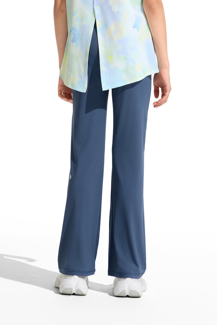 Cloudie Air Bootcut Leggings **Blue Wing Teal**