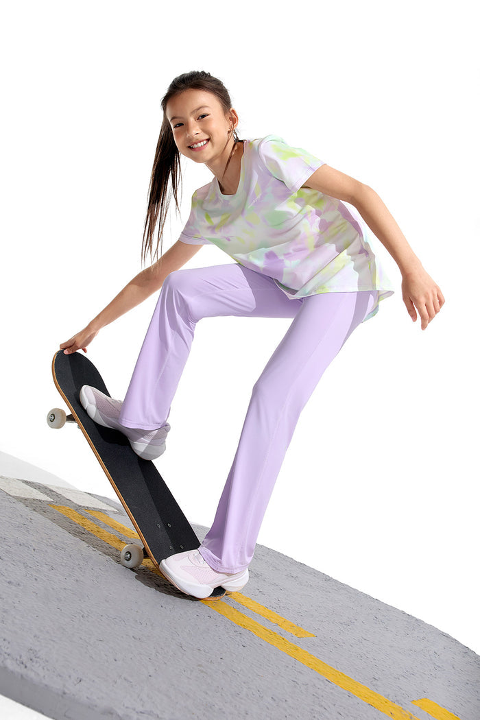 Cloudie Air Bootcut Leggings **Taro Purple**