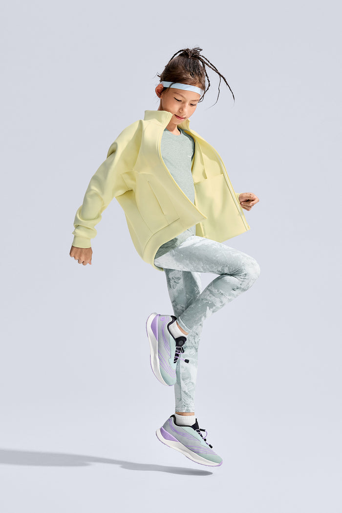 Cloudie Essential Printed Leggings **Mountain Sound White**