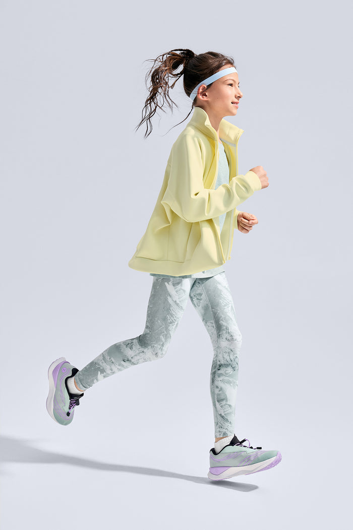 Cloudie Essential Printed Leggings **Mountain Sound White**