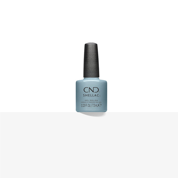 CND Shellac | Teal Textile