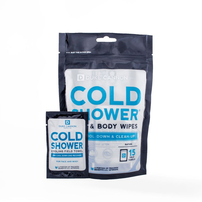 Cold Shower Colling Field Towels Pouch
