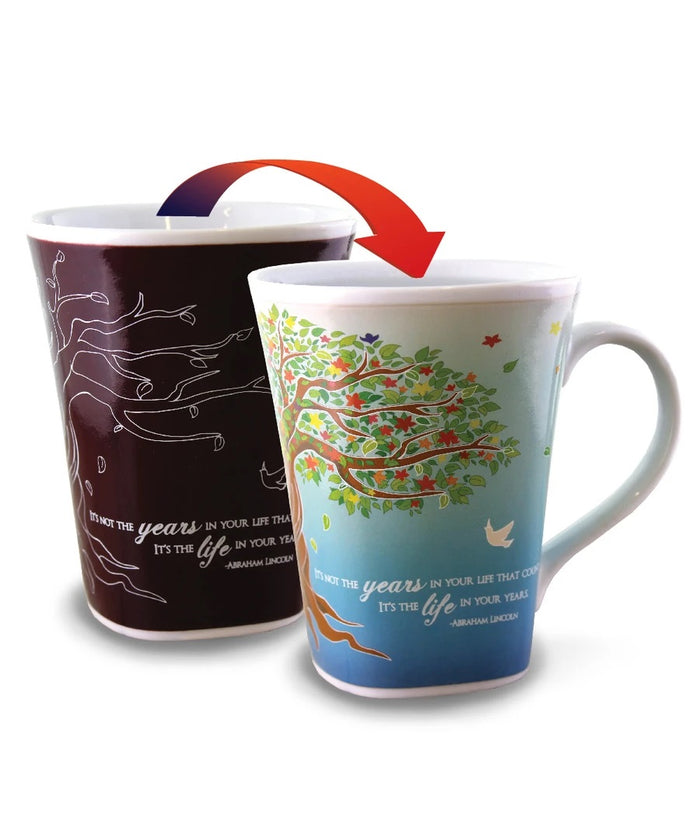 Color Changing Mug - Life Quote