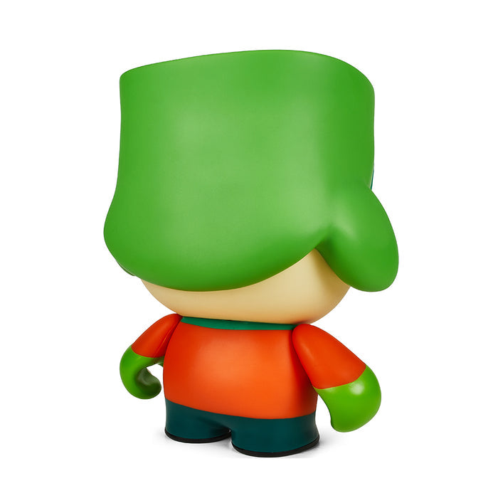 South Park Kyle Anatomy glow-in-the-dark 8-inch vinyl art figure by Kidrobot, limited edition of 300, detailed character design.