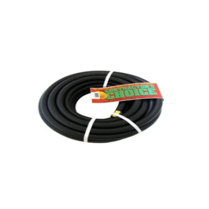 Contractor's Choice 5/8 x 25 ft Premium Black Rubber Garden Hose - Factory Direct Hose