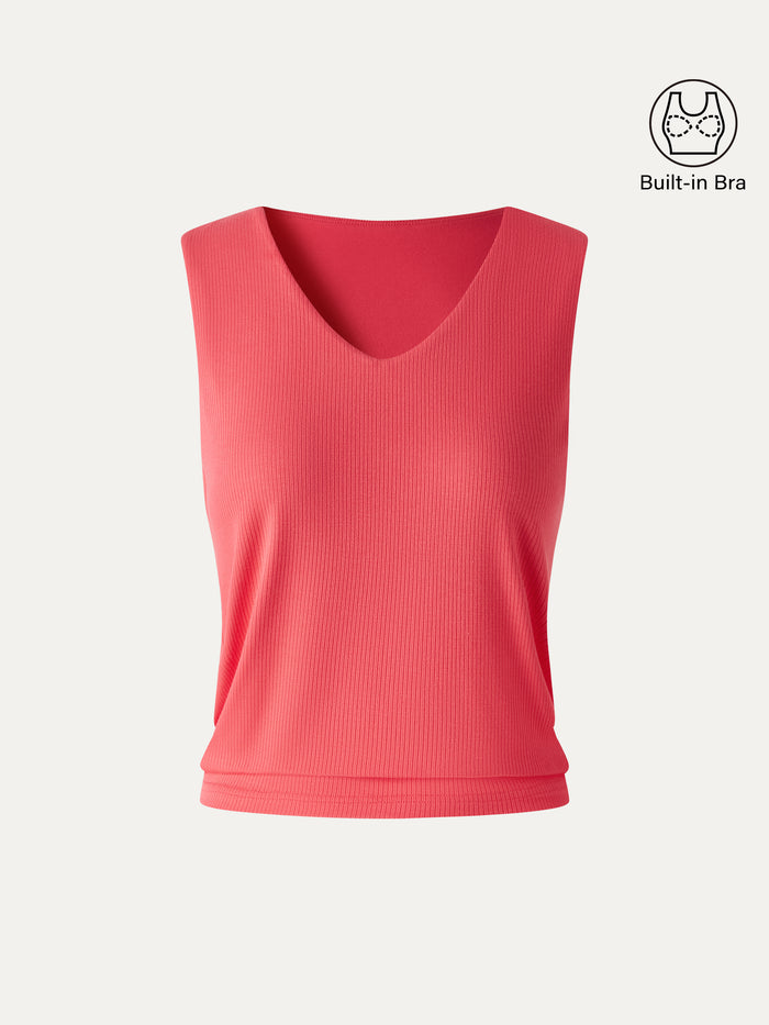 OGLmove CoolTouch V-Neck Wide Shoulder Bra Tank