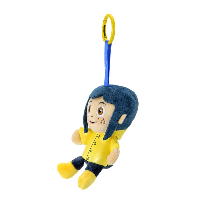 Coraline plush charm from Coraline featuring a soft, detailed plush figure with character design, pre-order item.