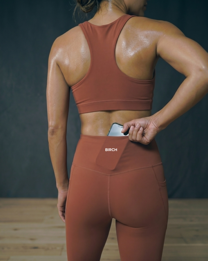 Core Leggings in Power Pink