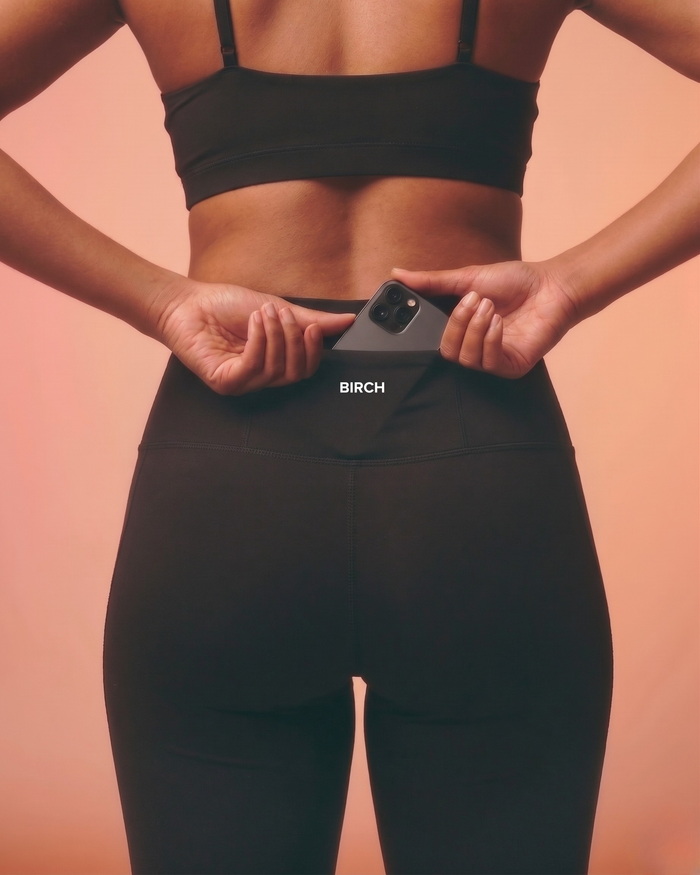 Core Leggings in Raven Black