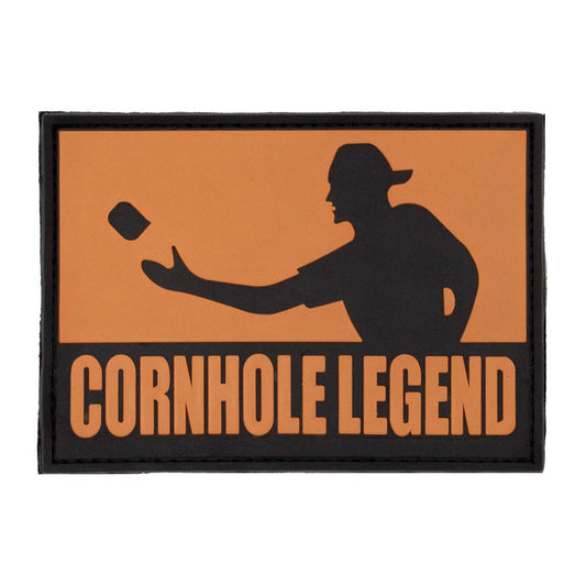 "Cornhole Legend" PVC Velcro Patch - Brotherhood Cornhole