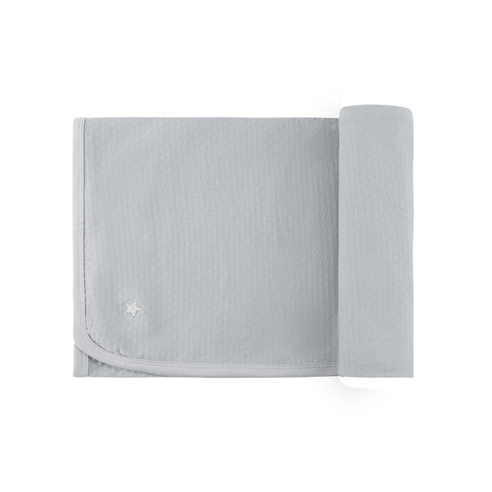 Cotton - Embroidered Heart and Star Collection - Blanket