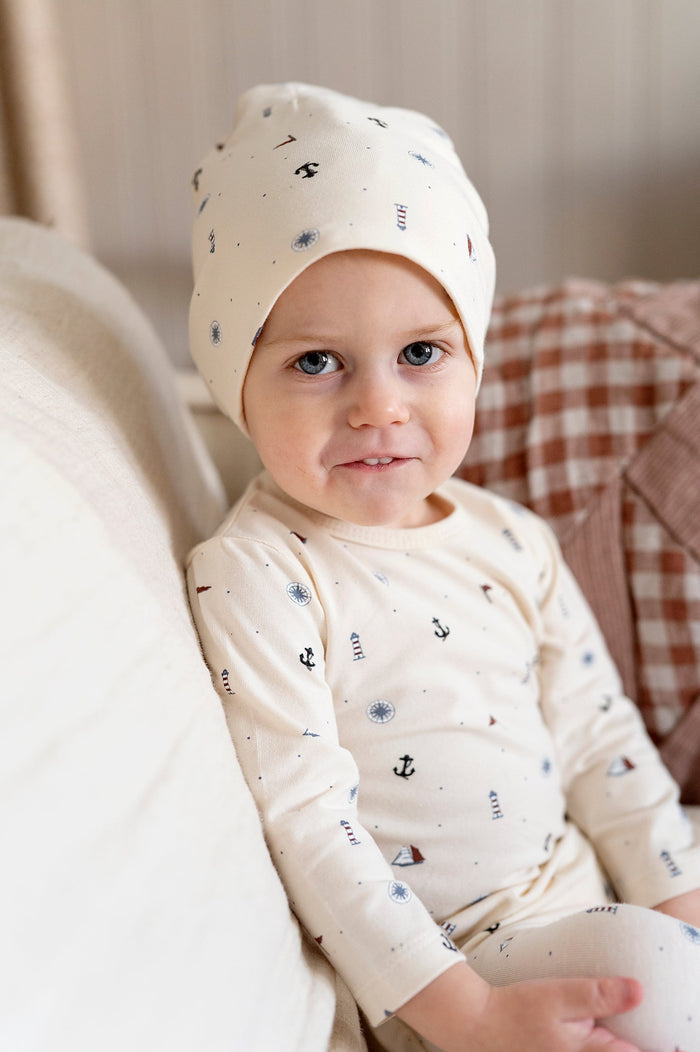 Cotton - Printed Nautical Collection - Beanies