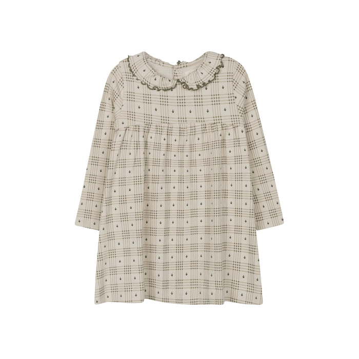 Cotton Floral Plaid Collection - Dress