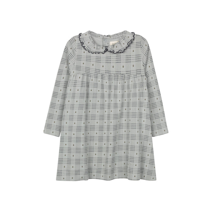 Cotton Floral Plaid Collection - Dress