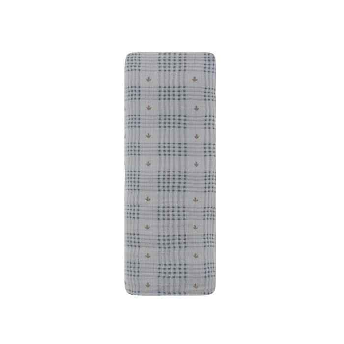 Cotton Floral Plaid Collection - Muslin Swaddle