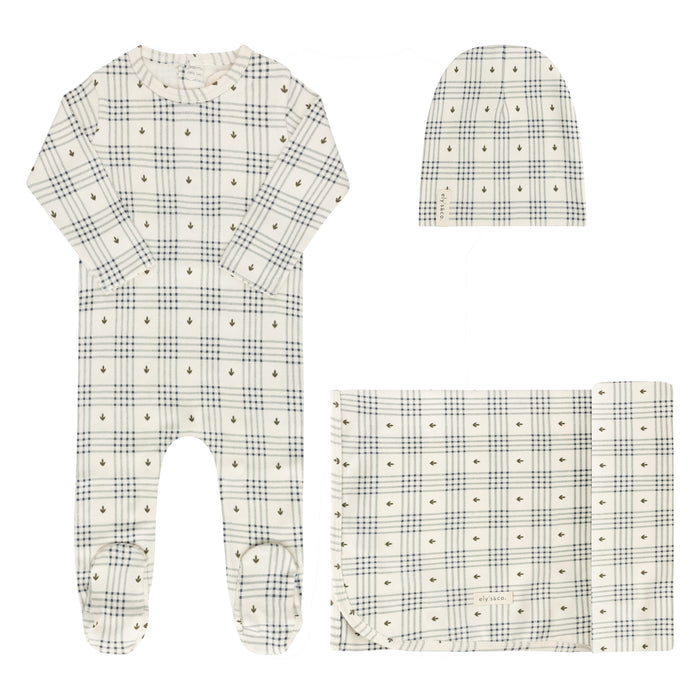 Cotton Floral Plaid Collection - Take Me Home Set