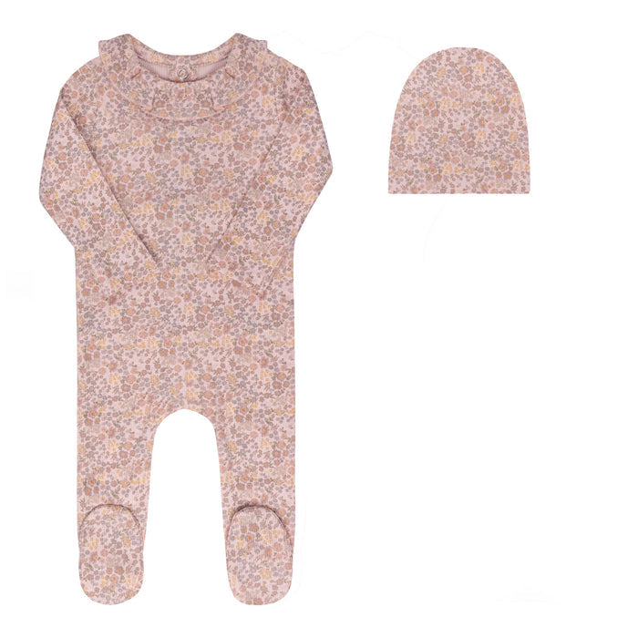 Cotton Liberty Print Collection - Footie + Beanie