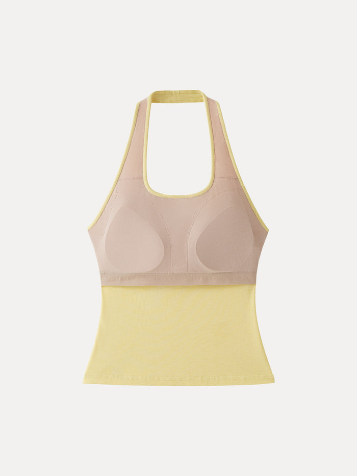 OGLmove Square Halter Neck Bra Tank
