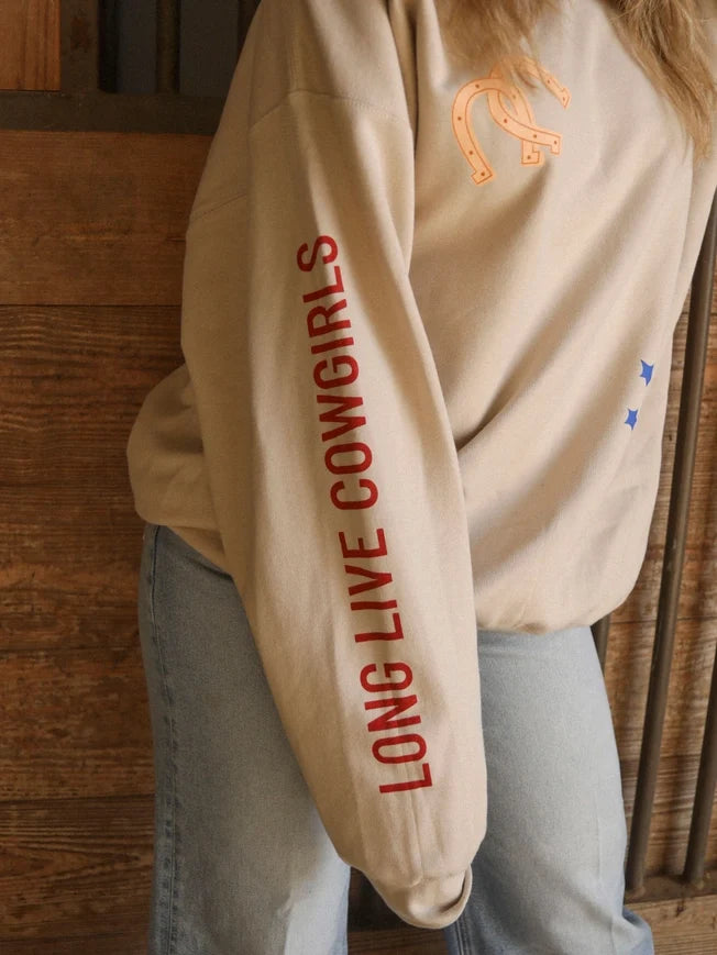Cowgirls Patchwork Sweatshirt