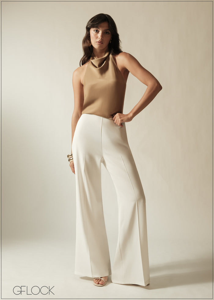 Cowl Neck Halter Top - 190626