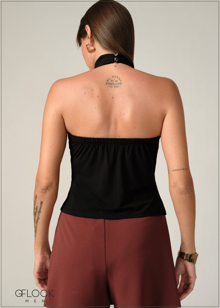Cowl Neck Top - 090326