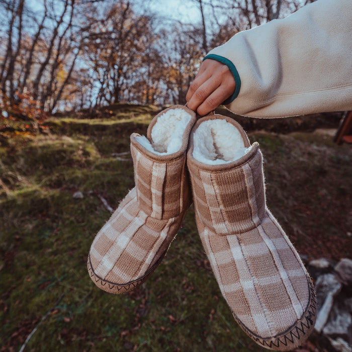 DAKOTA femme - Chaussons avec doublure fourrée pour Femme