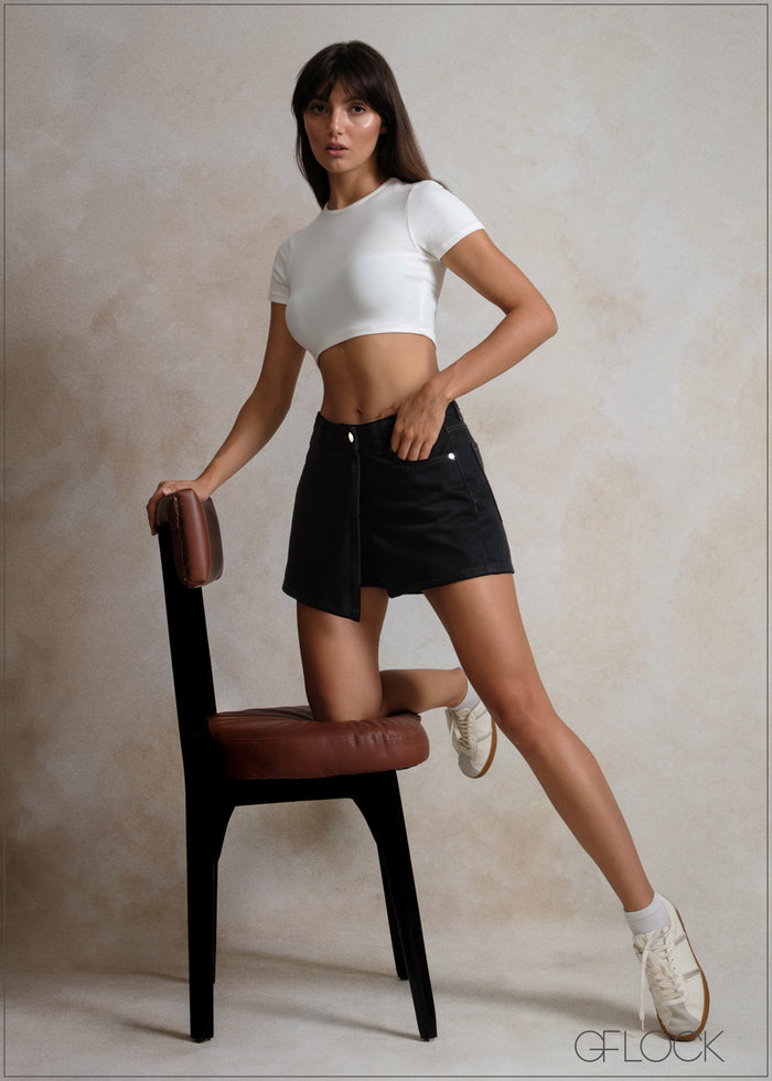 Denim Skort - 140526