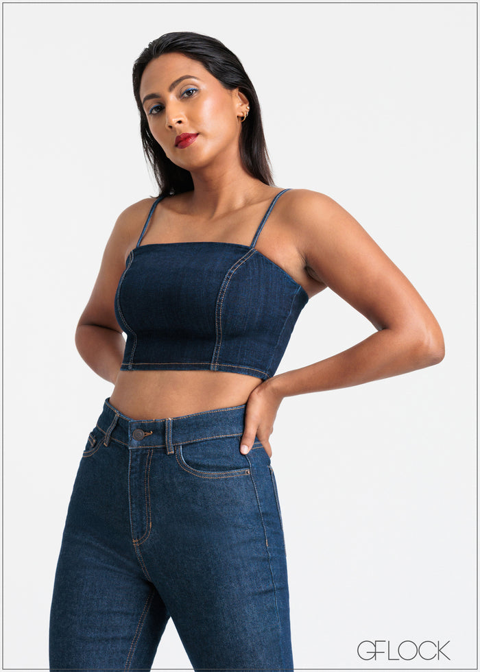 Denim Top - 250625