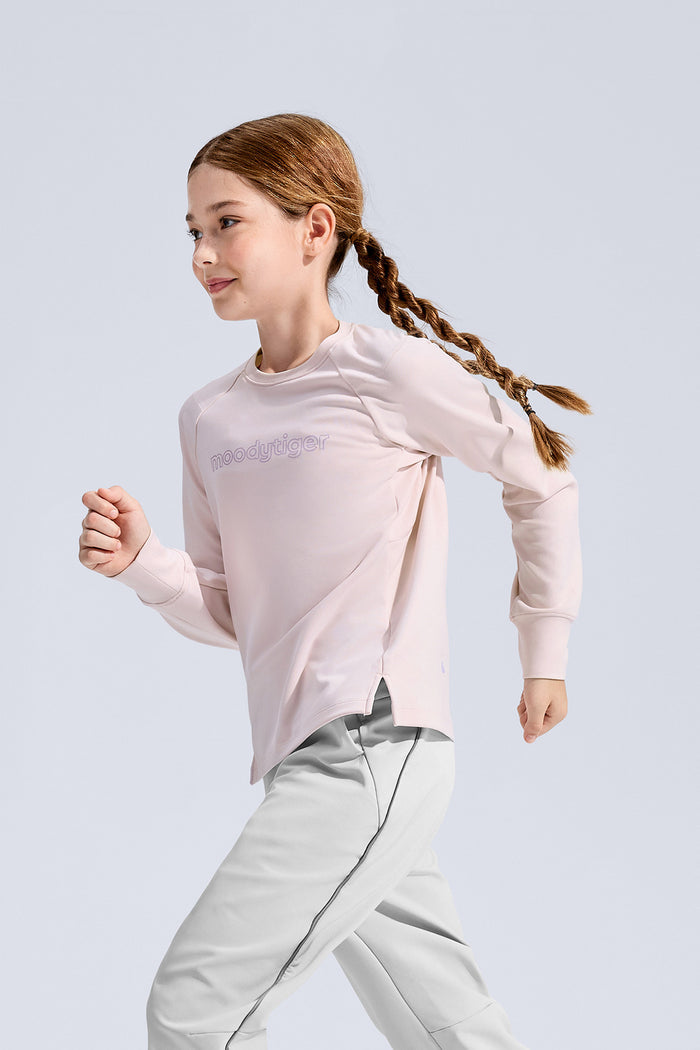 Long Sleeve Sport Tee **Rose Quartz**