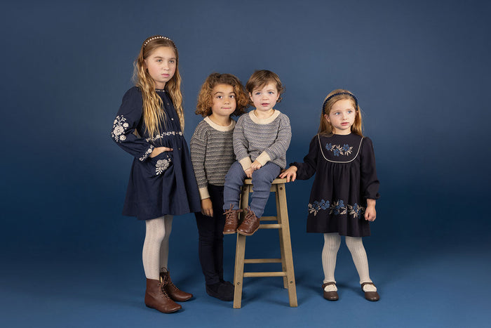 Distressed Knit Collection - Knit Sweater