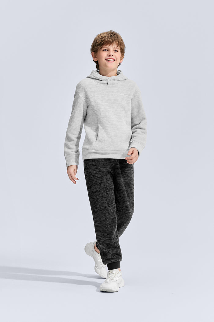 Polar Fleece Hoodie **Moon Grey**