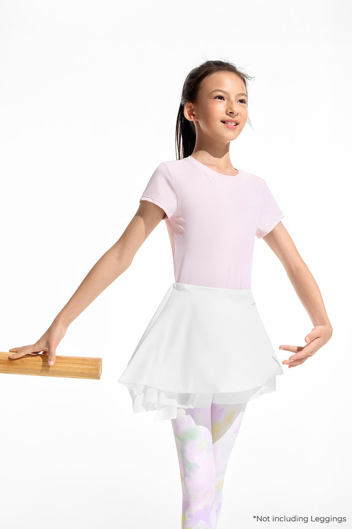 Double-Layer Cover Up Skirt **Cloud Dancer**