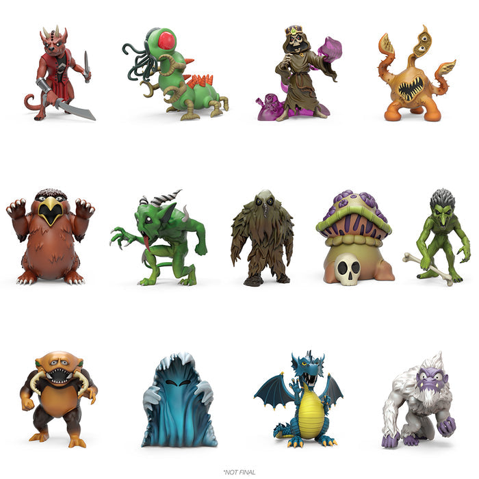 Dungeons & Dragons 3-inch vinyl mini figure from Monster Series 2, featuring a first edition monster in detailed design.