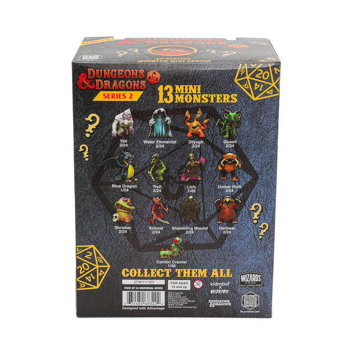 Dungeons & Dragons 3-inch vinyl mini figure from Monster Series 2 featuring a detailed monster design.