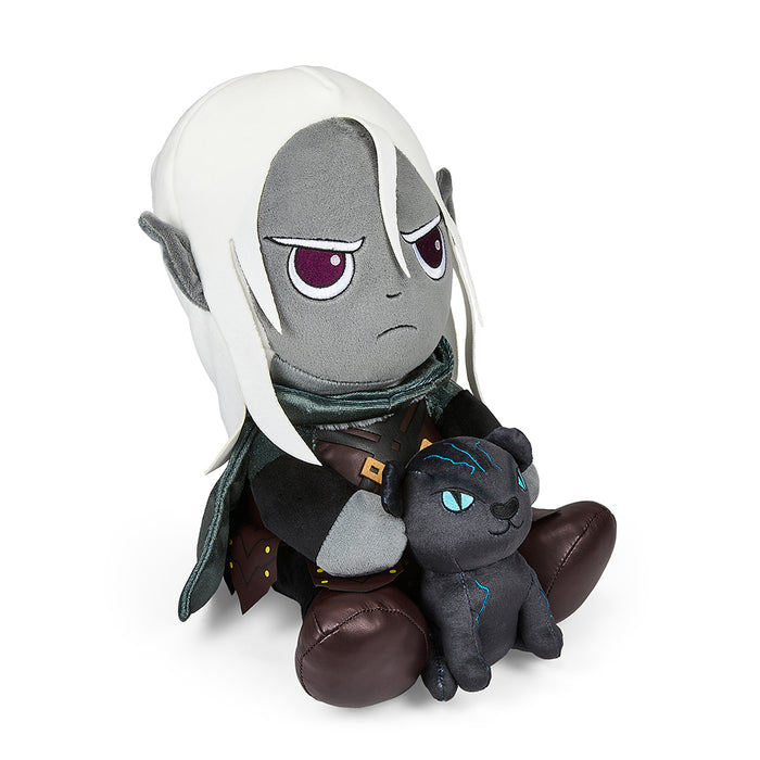Dungeons & Dragons 13-inch plush featuring Drizzt and Guenhwyvar characters from the Dungeons & Dragons series.