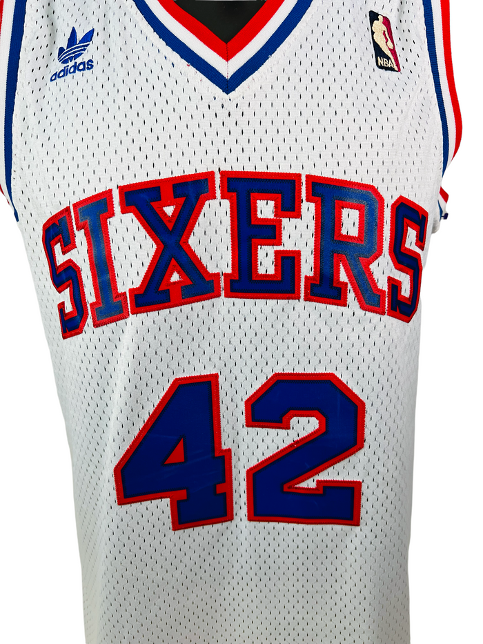 ELTON BRAND PHILADELPHIA SIXERS RETRO 2000'S AUTHENTIC ADIDAS JERSEY ADULT MEDIUM