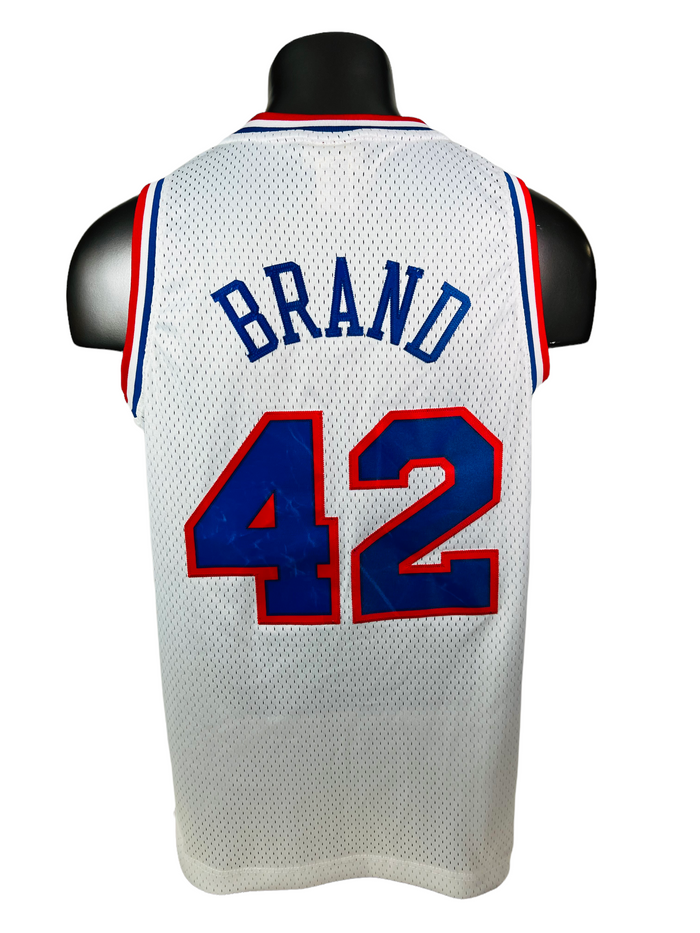ELTON BRAND PHILADELPHIA SIXERS RETRO 2000'S AUTHENTIC ADIDAS JERSEY ADULT MEDIUM