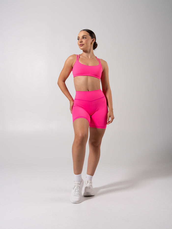 Elysium Sport Bra - Hot Mess