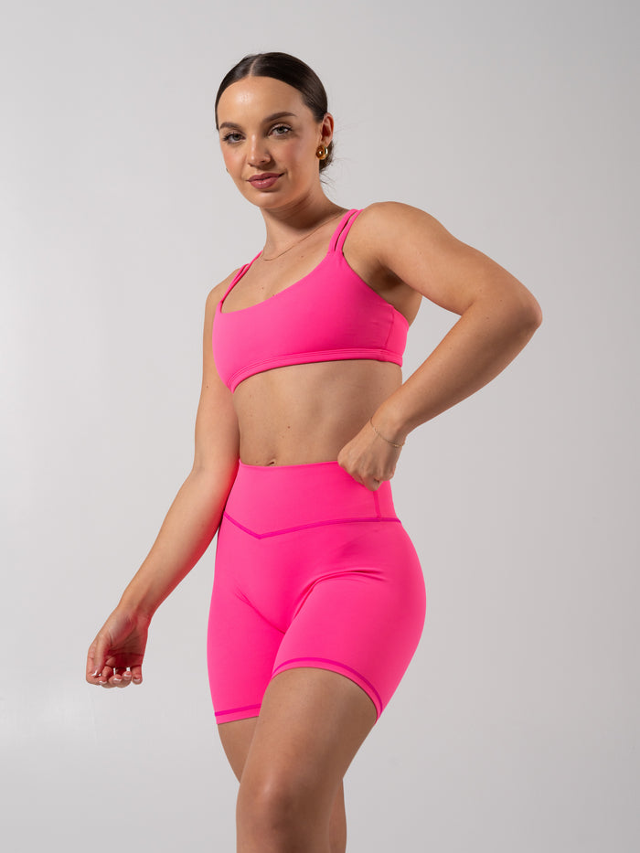 Elysium Sport Bra - Hot Mess