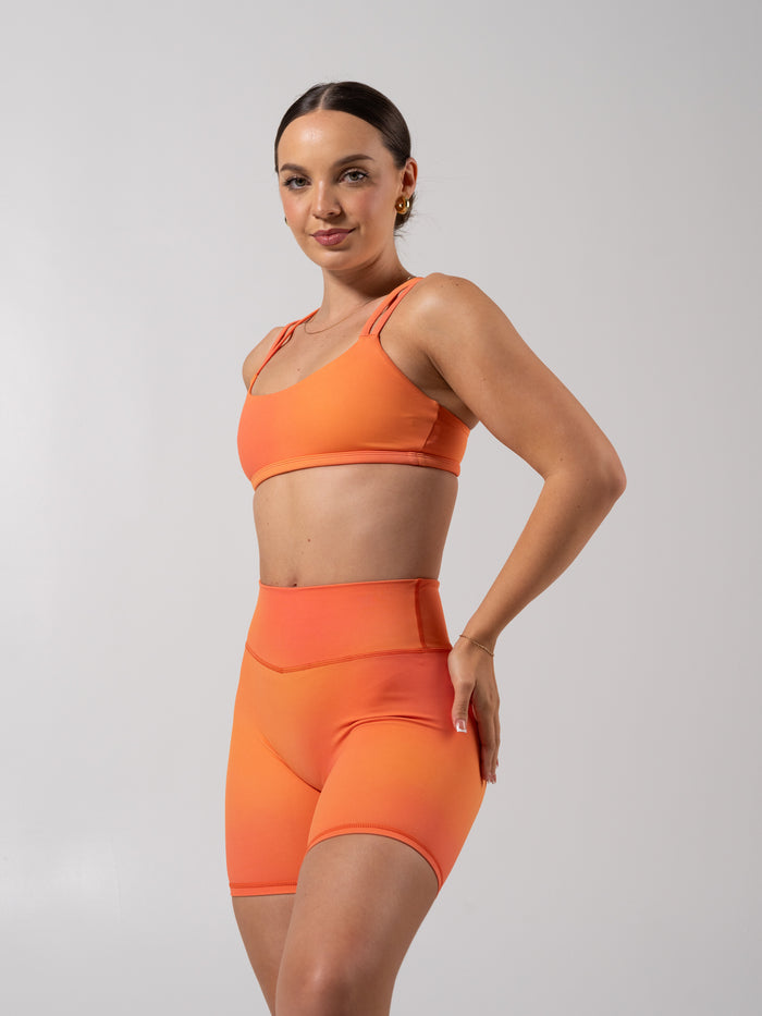 Elysium Sports Bra - Lava Print